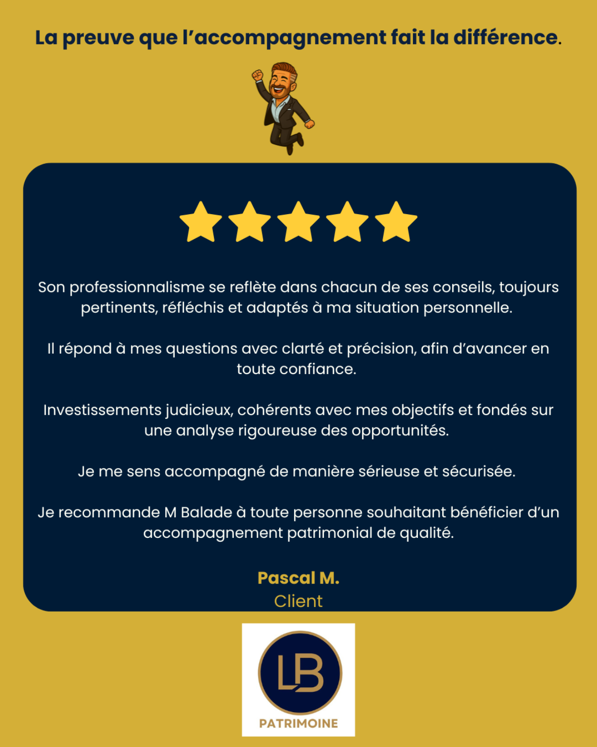 LB Patrimoine Avis Pascal M Linkedin